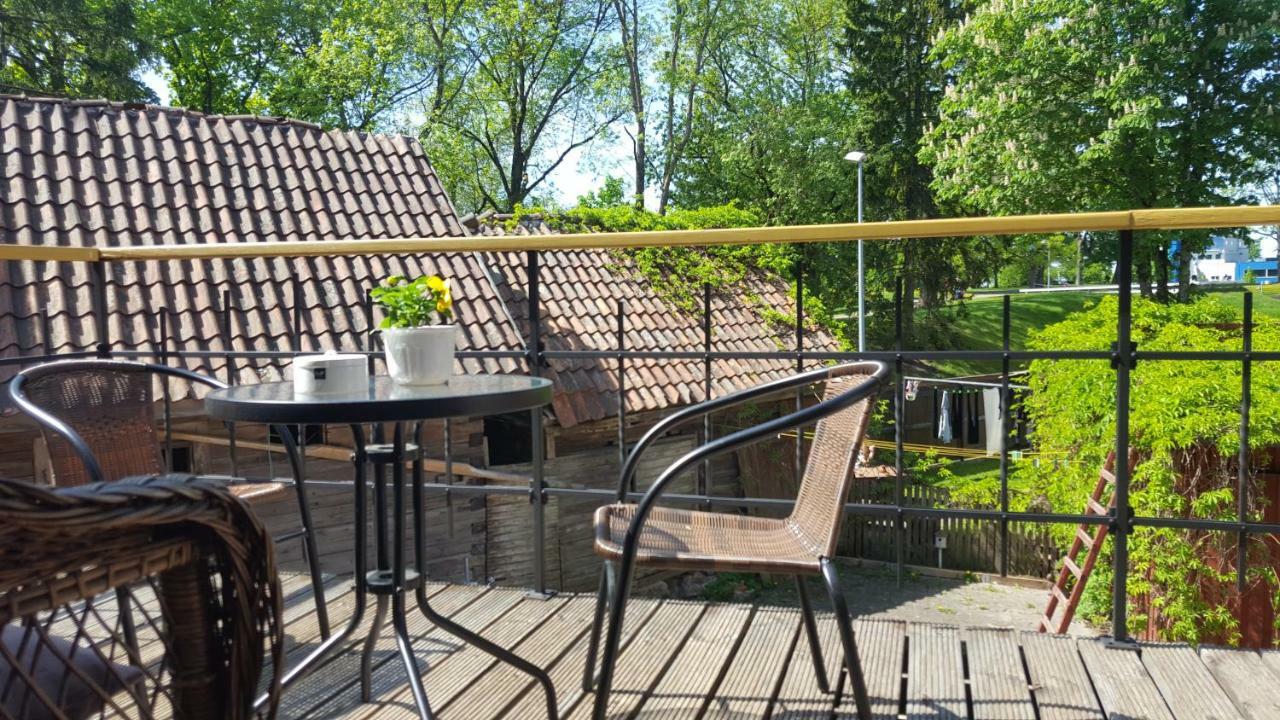Deluxe Apartments In The City Center With Balcony Parnu Exterior photo